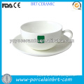 white wholesale good ceramic custom cappuccino cup